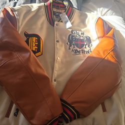 Brand new jordan craig Letterman jacket