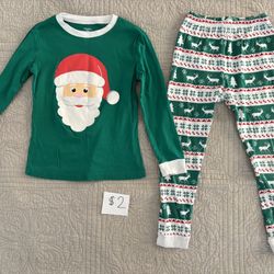 Boys Christmas Pajamas Size 7