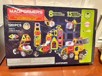 Magnetic tiles magformers