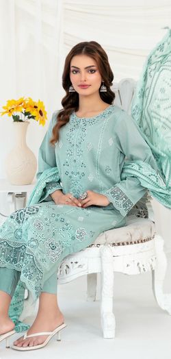 Embroidered Lawn Dress