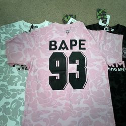 Bape X Inter Miami Jersey Pink