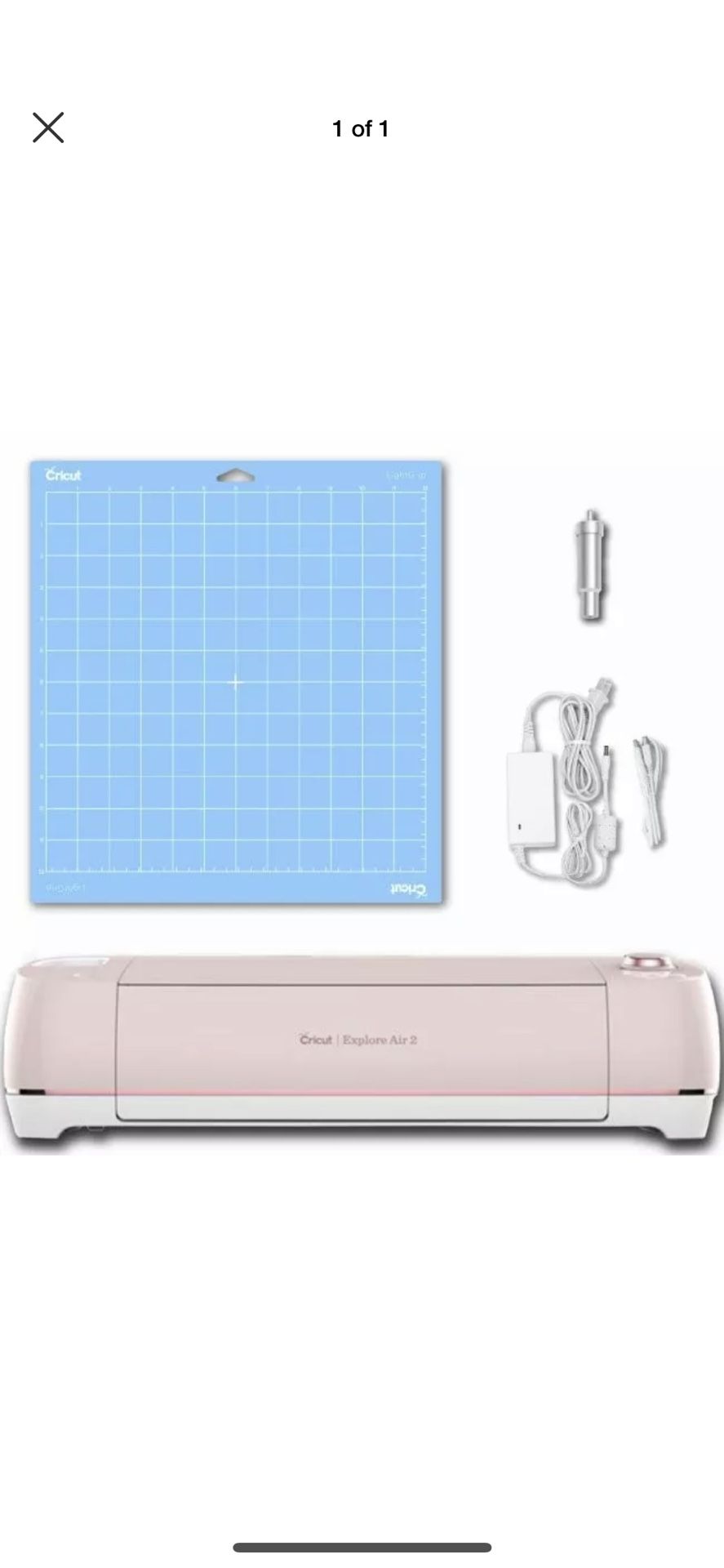 Cricut Explore Air 2 Cherry Blossom color Machine Vinyl Cutting BUNDLE.