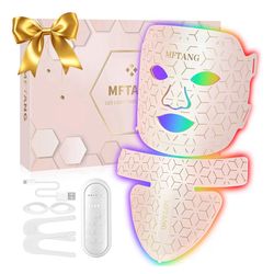 Terapia de luz roja para cara y cuello,