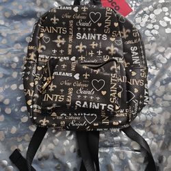 New Orlean Saints Mini Backpack 