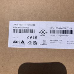 AXIS Q6075 60hz US