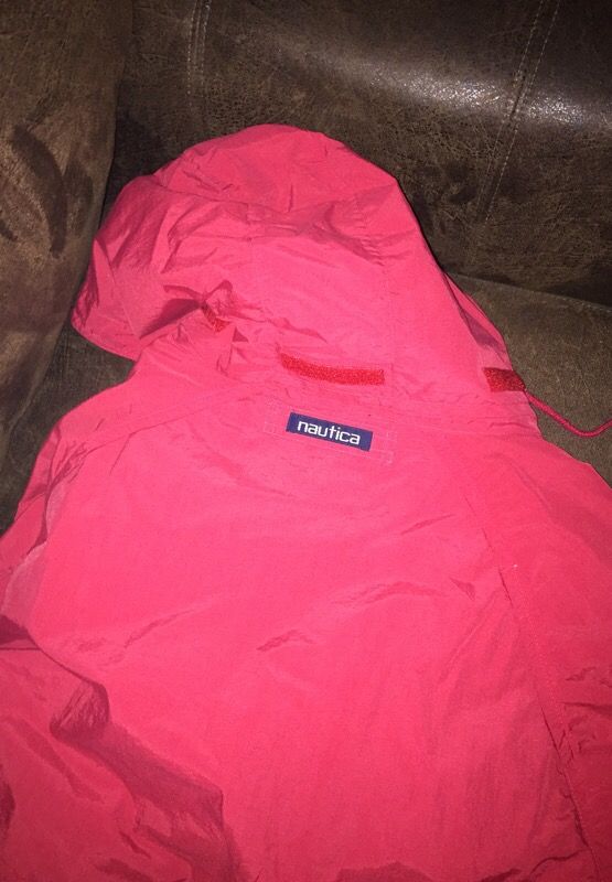 Nautica vintage jacket size large red
