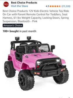 Kids Electric Vehicle Toy Ride On Car