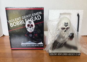 Ontario Reign Violent Gentlemen Bobblehead. Dia De Los Muertos. 2018