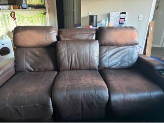 Electric recliner couch