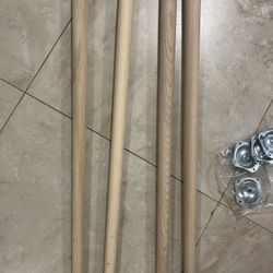 End Table Legs and Mounting Hardware