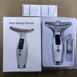 LED red light therapy neck/face massager