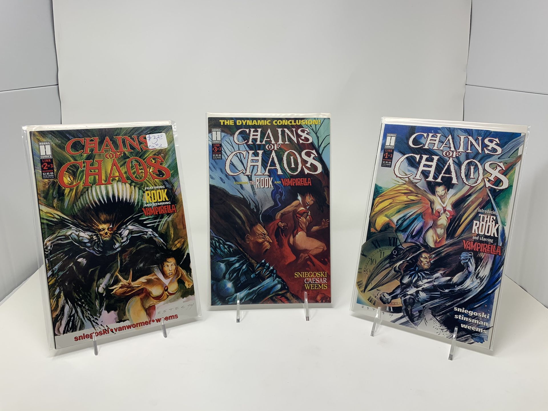 Chains of chaos (3 Comic set)