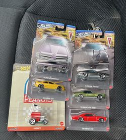 Hot Wheels Pontiac Set