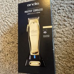 Andis Master Gold Edition Brand New