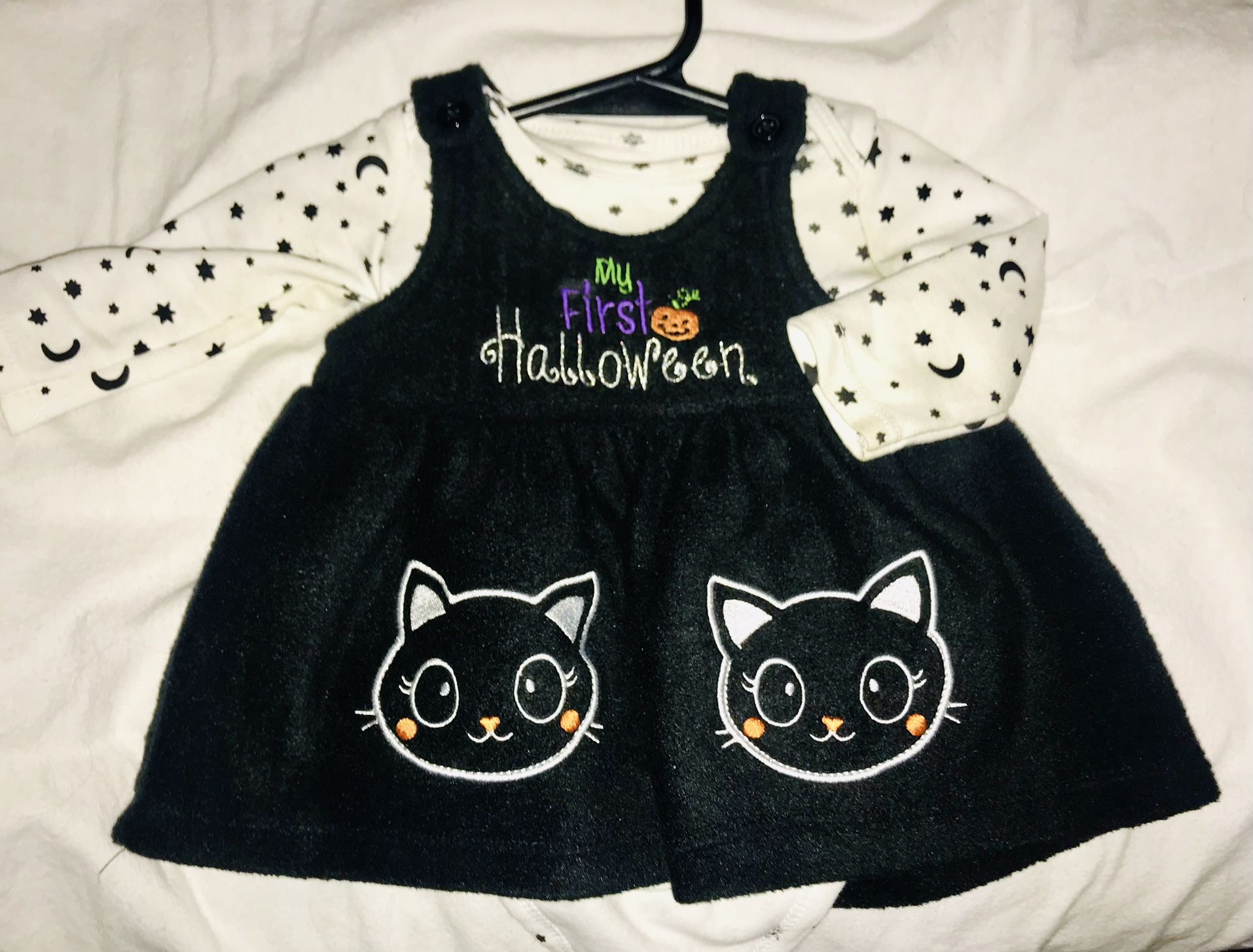 Baby Girl’s “My First Halloween” Outfit