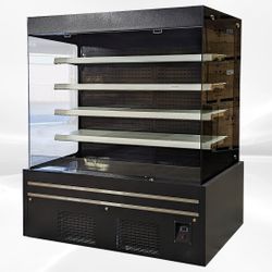 72 in Vertical Open Air Display Merchandisers NSF CF-1800