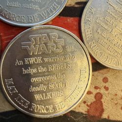 1984 Starwars Coins 