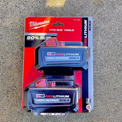 New Milwaukee M18 6.0 Batteries 