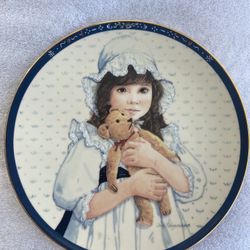 Jan Hagara Cristina Collectible Plate 