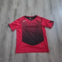 Nike Total 90 Dri-Fit Soccer Red Jersey Mens Size Medium And Large