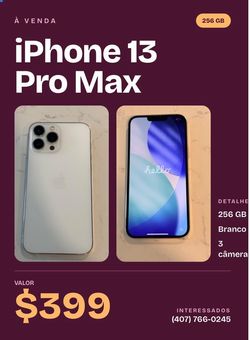 IPhone 13 Pro max