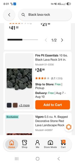 Black Lava rock