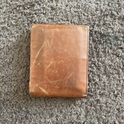 Brown Leather Wallet 