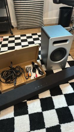 Vizio Soundbar And Sub