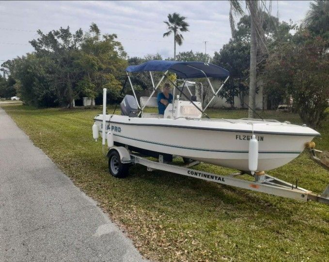 1997 Sea Pro 17cc center console