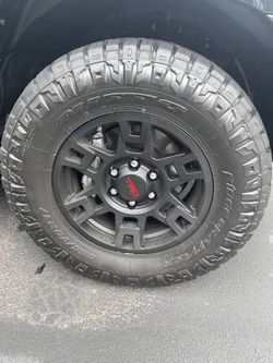 Toyota Tundra Rims Tacoma Wheels 4runner Sequoia Land Cruiser FJ Cruiser TRD Pro Style Rims