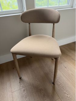 Restoration Hardware vegan leather chairs