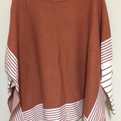 Poncho sweater NWT