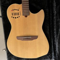 Godin Multiac steel Duet Natural. Like New.