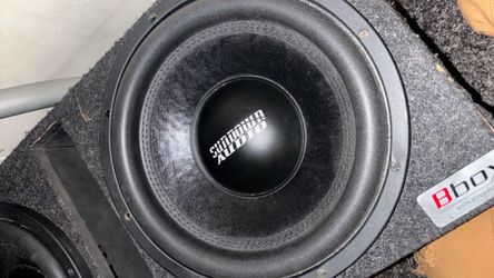 Sundown audio ev4 and ev3 12in subwoofers