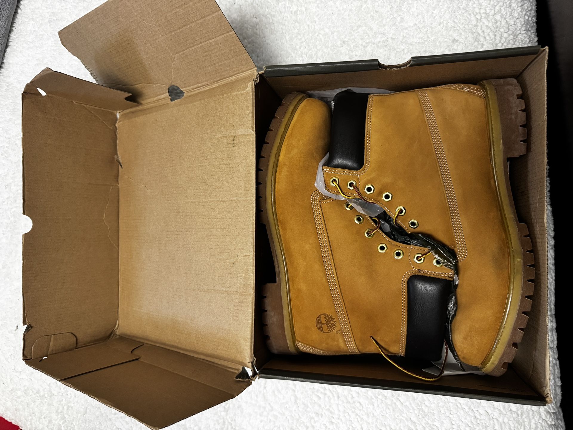 Timberlands 6 Inch Wheat
