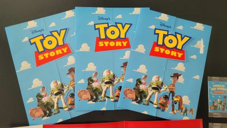 🔥 RARE 1995 Toy Story El Capitan Premiere Program Playbill + Unopened Collector Cards Disney Pixar Woody Buzz Disneyland 

✨ Overall preowned conditi