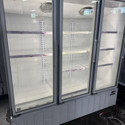 3 Door Drink Cooler