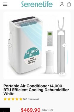 AC UNIT USED ONCE WILL DELIVER
