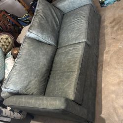 Green Pull Out Sleeper Sofa 