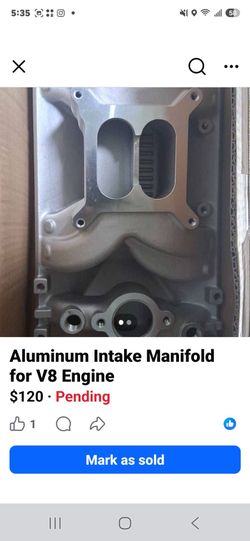 Aluminum intake manifold