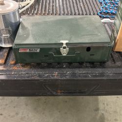 Camp Stove Lantern And Pot 