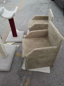 A cat chair or a small dog chair