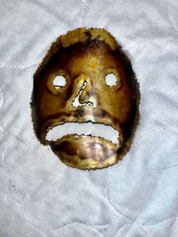 VINTAGE BRASS MASK