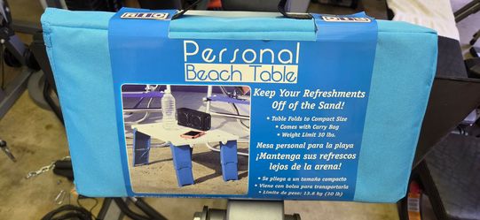 Rio Personal Beach Table with Carry Bag
