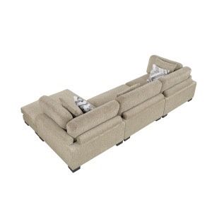 New Sectional Beige