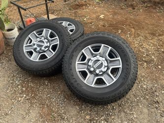 Brand New Ford F250,350 Wheels And Tires Bridgestone AT 275/65/R18 $1250 Firm 
