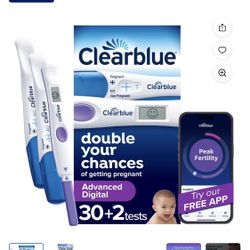 Clearblue Advanced Digital Ovulation Kit 32 Count 