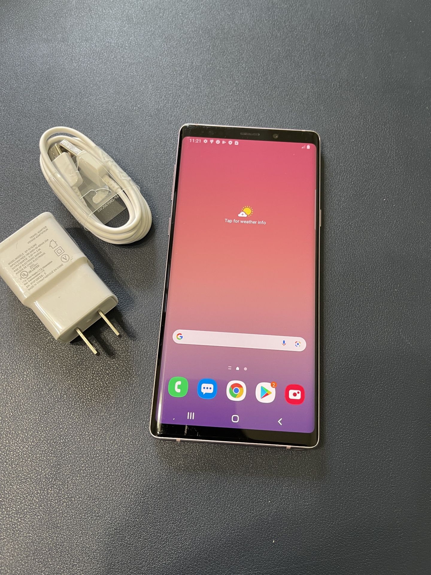 Unlocked Samsung Galaxy Note 9 128GB Purple AT&T T-Mobile Metro PCs Cricket Verizon Cell Phone