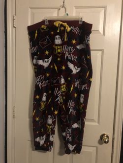 Harry Potter Fleece Pj Bottoms