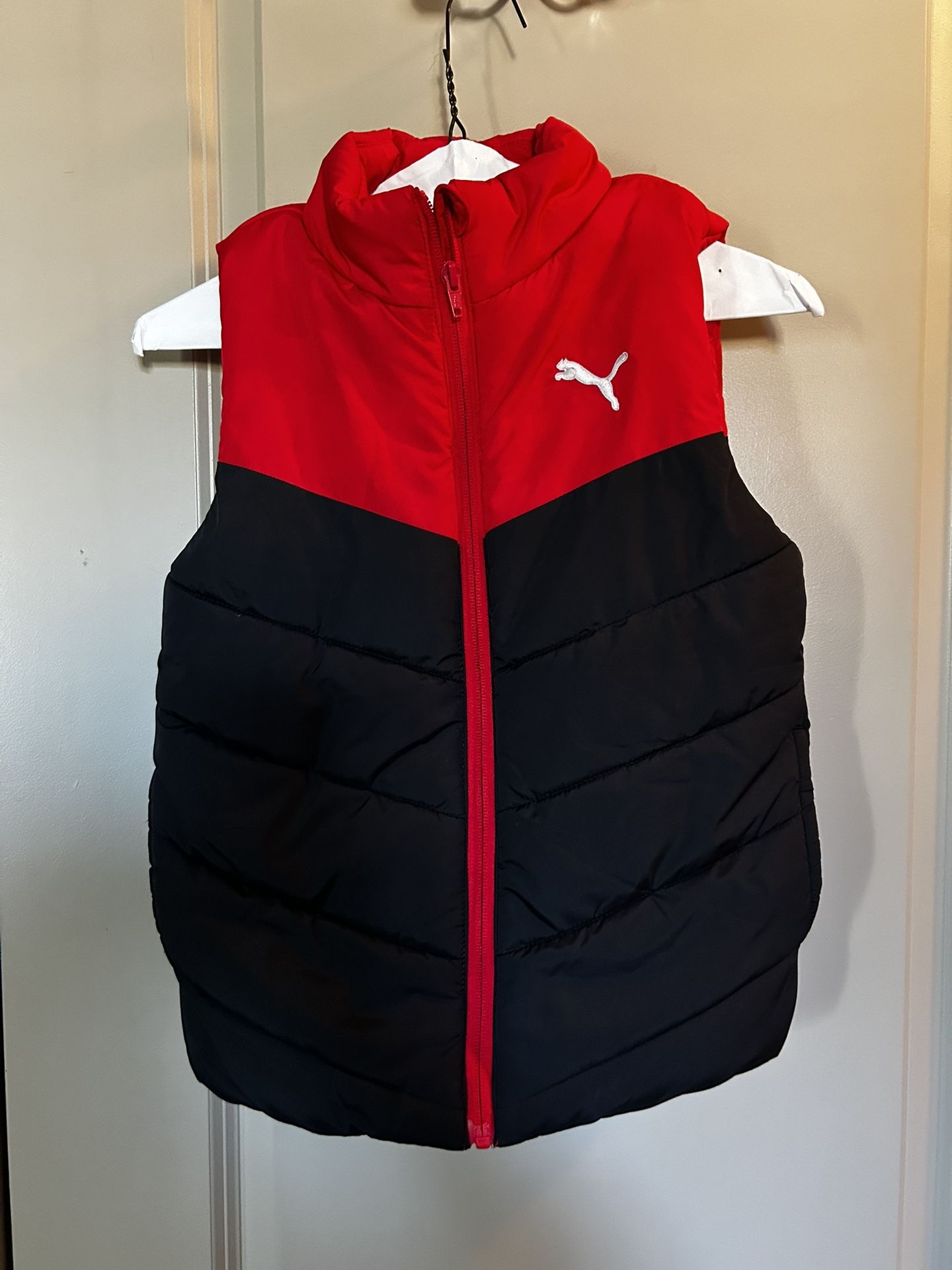 Puma Puffer Vest Kids Size 7-8